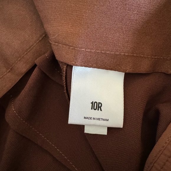 Satin chocolate cargo pants EXPRESS - Picture 5 of 13